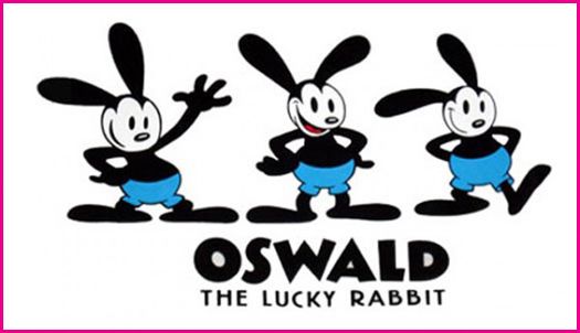 Oswald Lucky Rabbit amuleto ganadora Óscar Audrey Hepburn