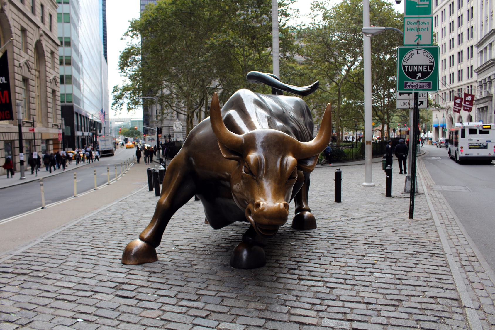 Toro Wall Street en Nueva York