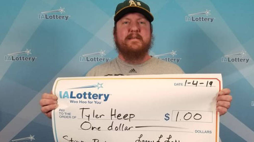 Ganador de 1 dólar en la lotería