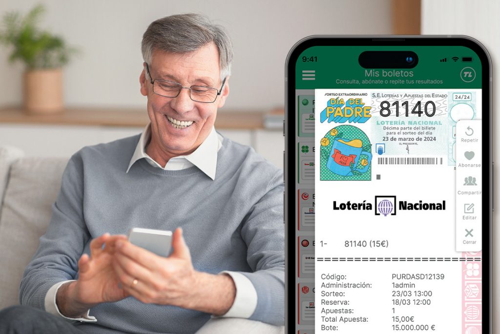 Hasta cuándo se puede comprar un décimo del Sorteo Extraordinario del Día del Padre