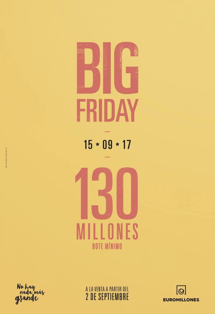 Big Friday de Euromillones