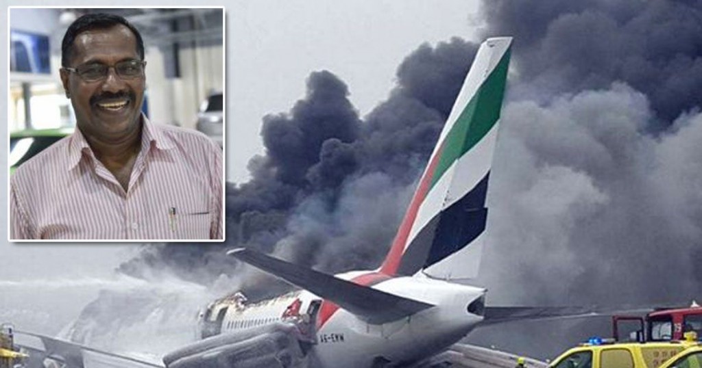 Millonario superviviente del accidente de avión en Dubai