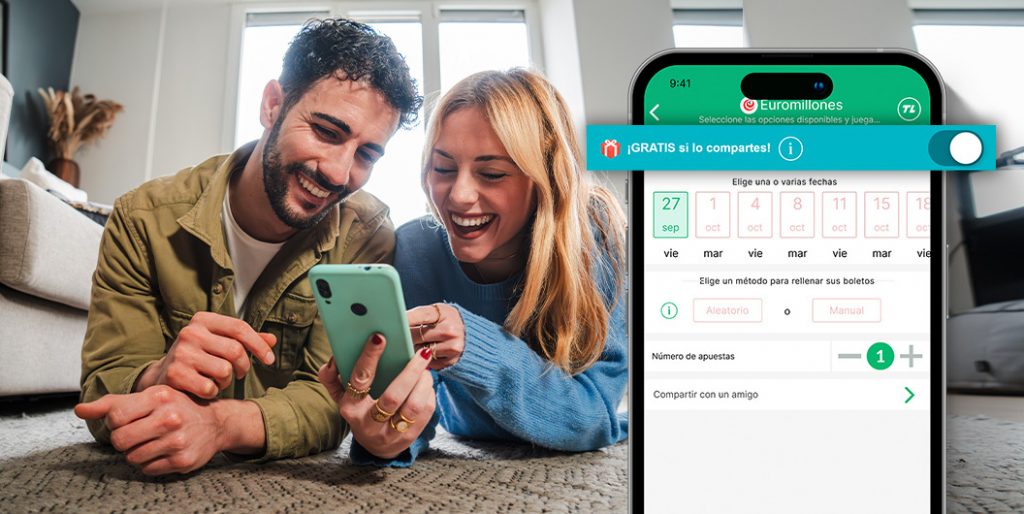 Comparte TuLotero y consigue tu boleto gratis para los 130 millones de Euromillones