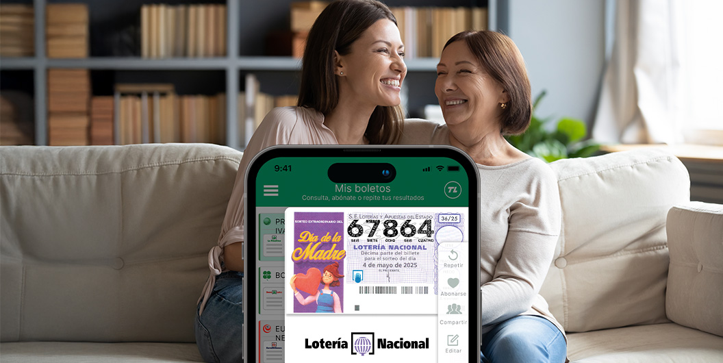 Sorteo de la Madre: cómo compartir un décimo con tu madre