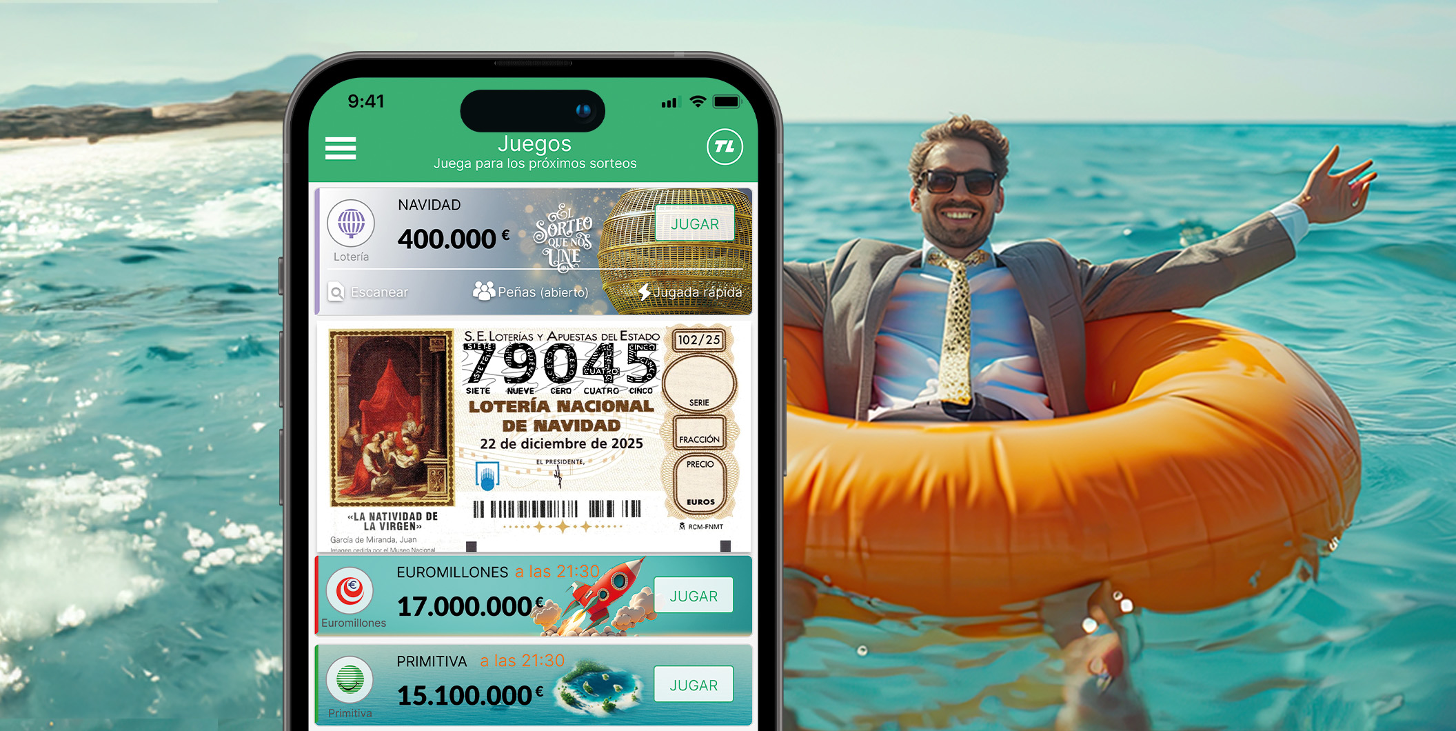 Cómo elegir número de lotería según tus vacaciones de verano