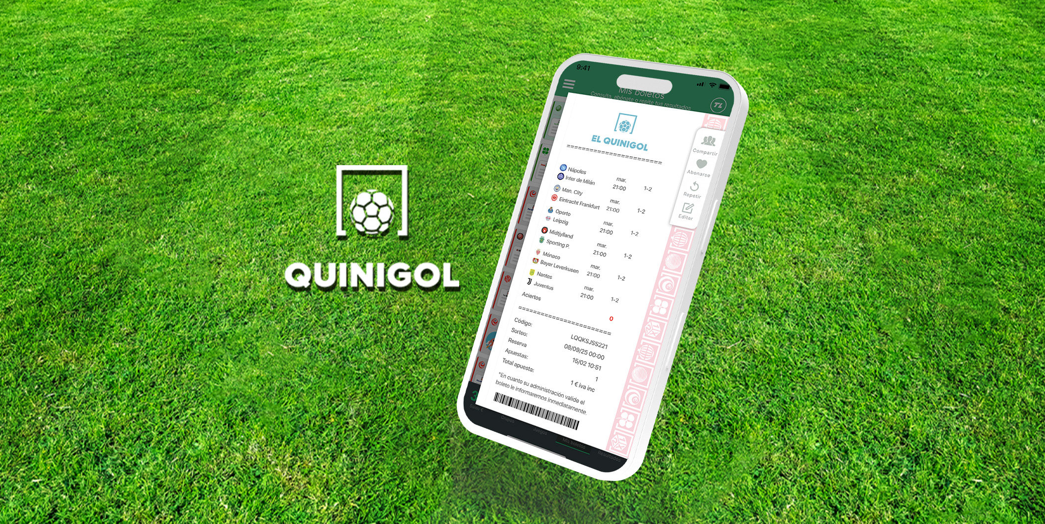 Premios del Quinigol por 3 aciertos: ¿cuánto se gana?