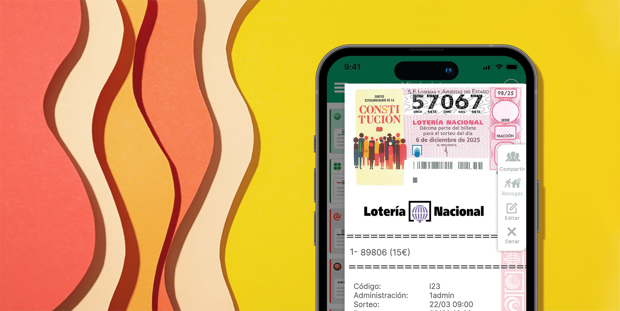 ¡Sorteo Extraordinario de la Constitución 2025 ya disponible!