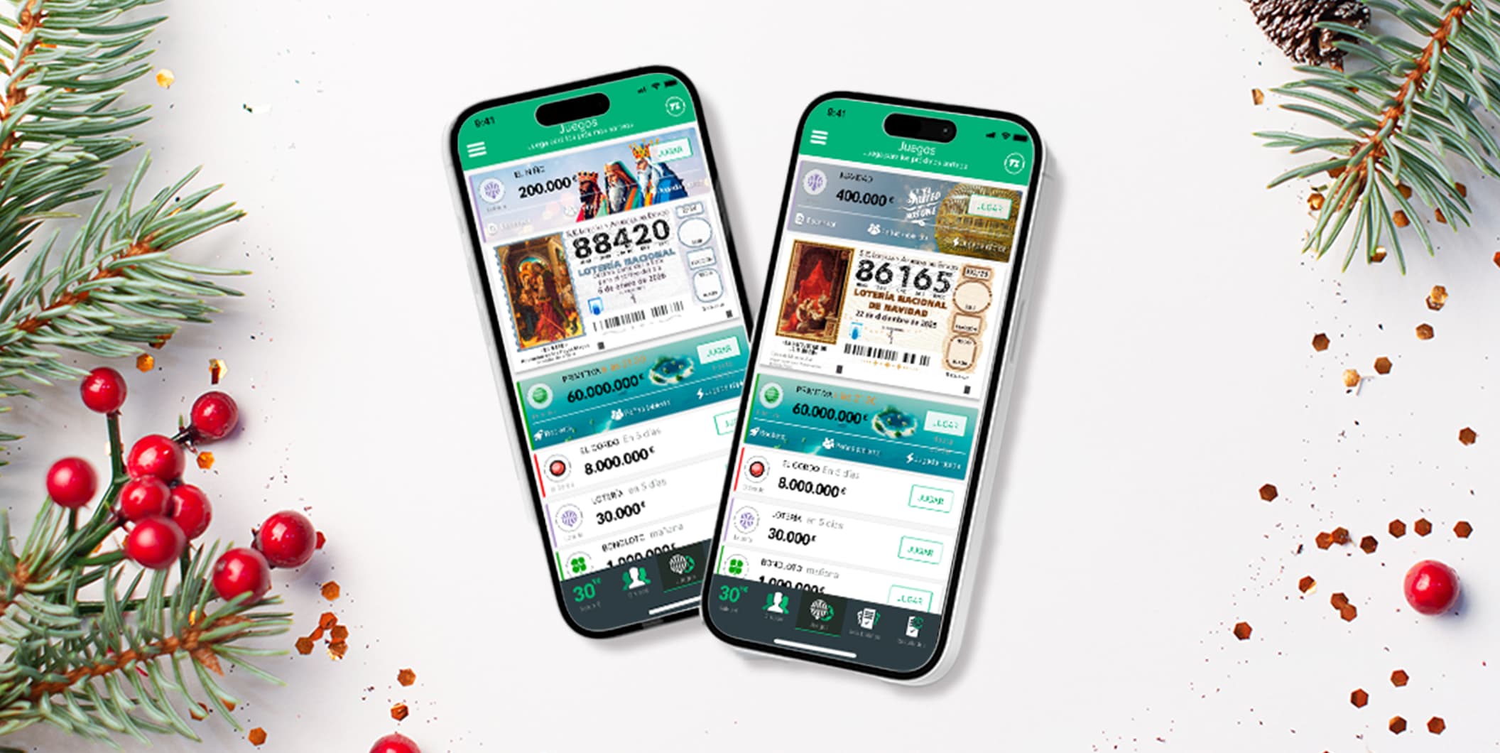 Las terminaciones con más suerte de Navidad vs. Niño