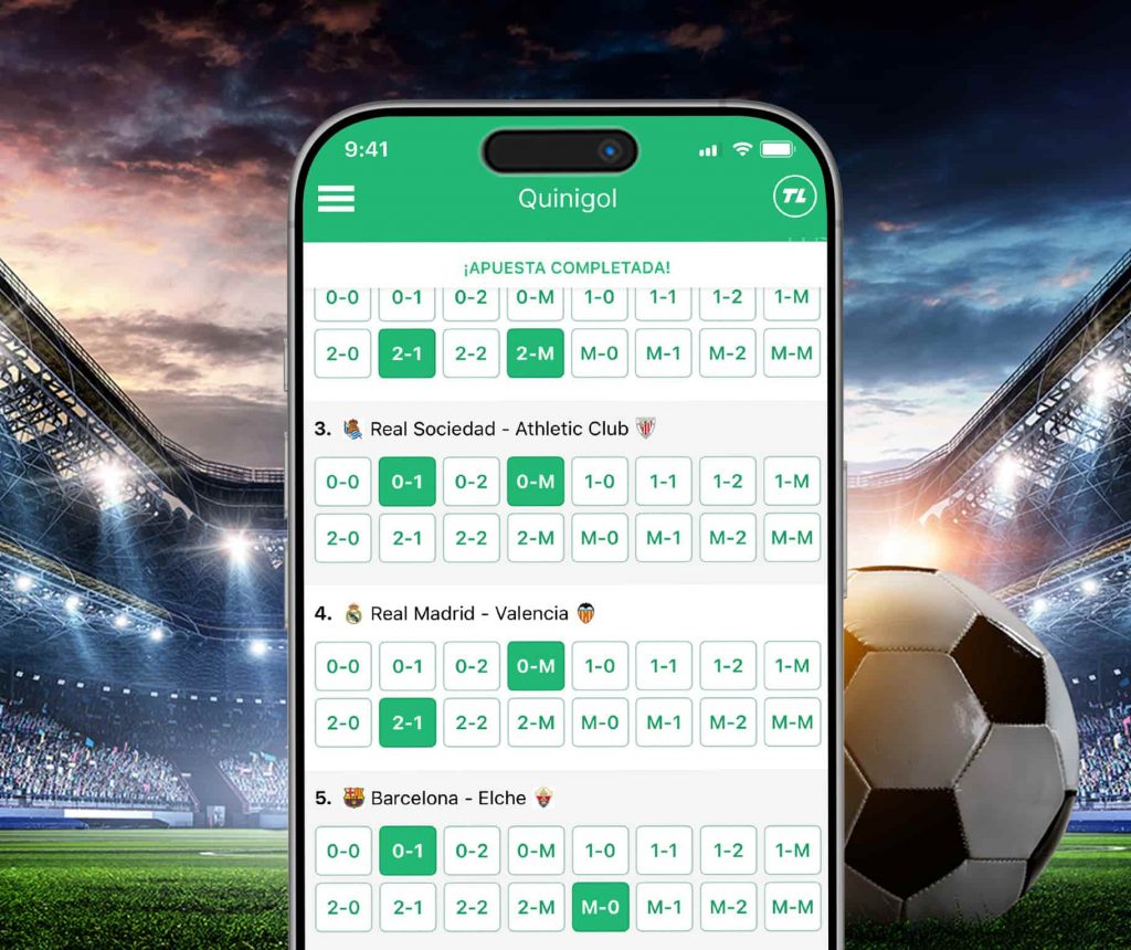 Combinaciones múltiples del Quinigol: cómo funcionan