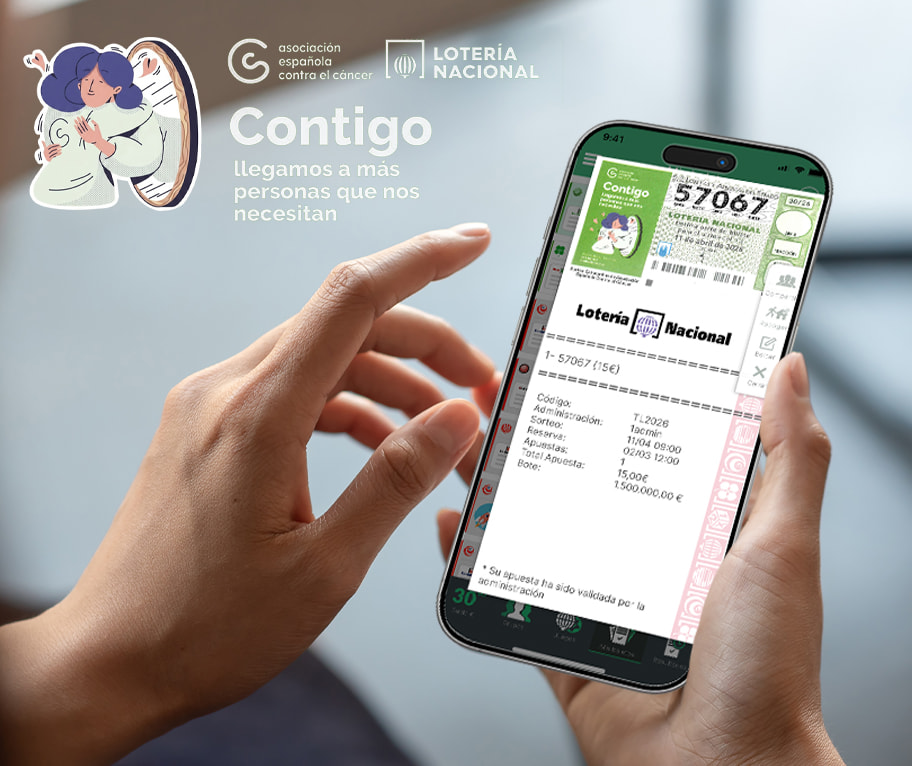 Sorteo AECC Lotería Nacional: apoya la lucha contra el cáncer