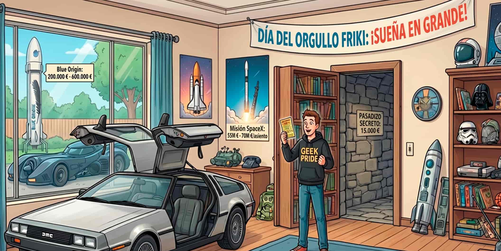 Qué comprar si me toca la lotería versión Orgullo Friki