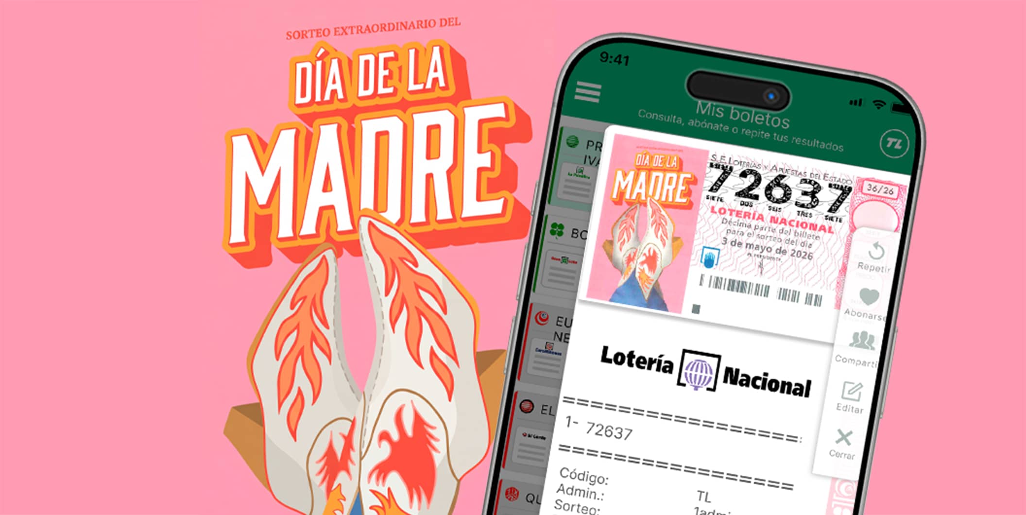 Sorteo Extraordinario Día de la Madre: la cifra que le cambia la vida